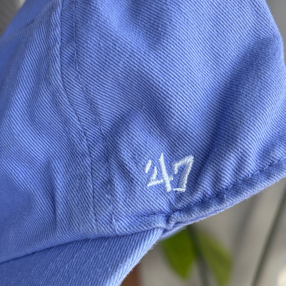 NYY New York Yankees periwinkle 47 hat - Picture 2 of 8